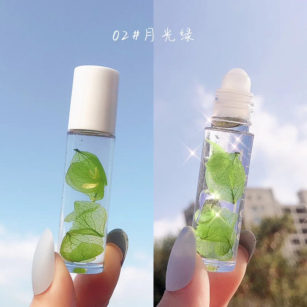 Melason Vegan eco-friendly Colorless Organic  Korean Fruit Lip Balm Container  Moisturizing Lipstick Base Care Lipstick