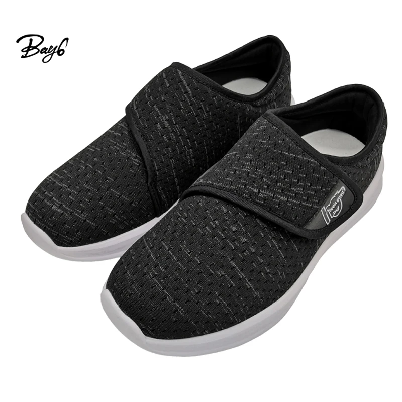 JDS New Design Anti-slip Antimicrobic Wide Last Men Hospital Medical Diabetic Shoes