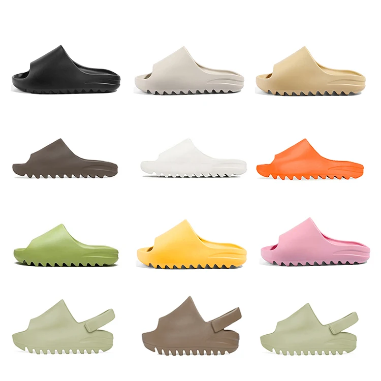 Качественные дизайнерские сандалии унисекс с логотипом на заказ Elmo для малышей из пенопласта розового цвета в стиле вдохновения сланцы тапочки мужчин