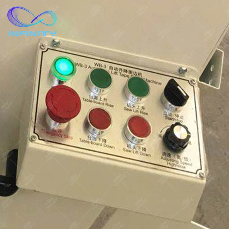 Automatic Singer Chain Stitch Brand Head Mattress Tape Edge Closing Sewing Machine Mattress Overlock Edging Machine
