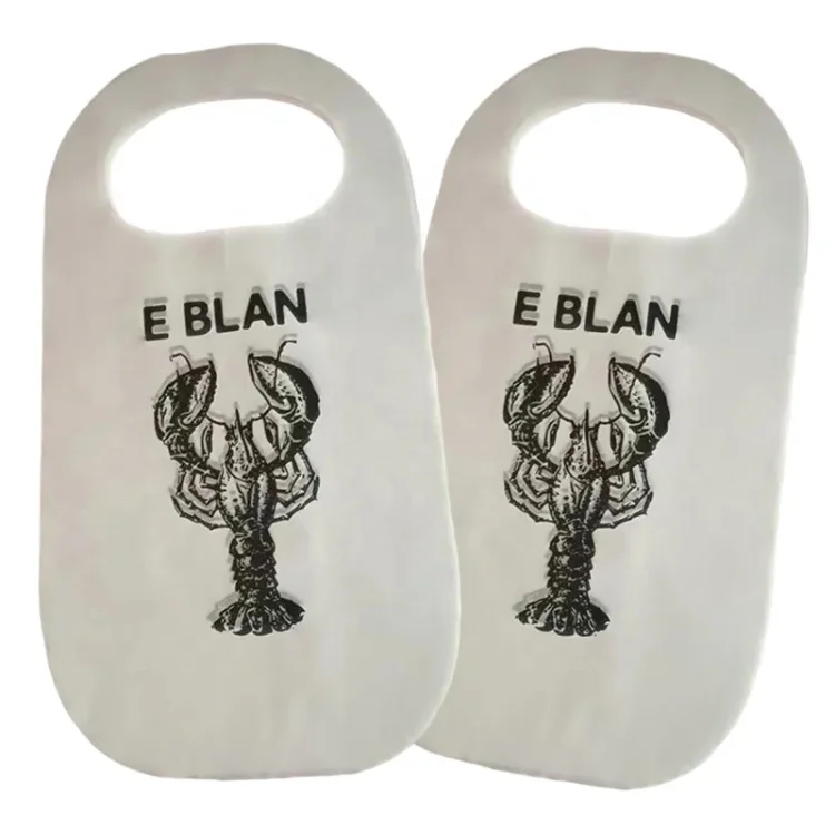 Adult Lobster Bibs for Eating Washable Reusable Waterproof Apron with Crumb Catcher Large Adult Feeding Bibs Clothing Protector