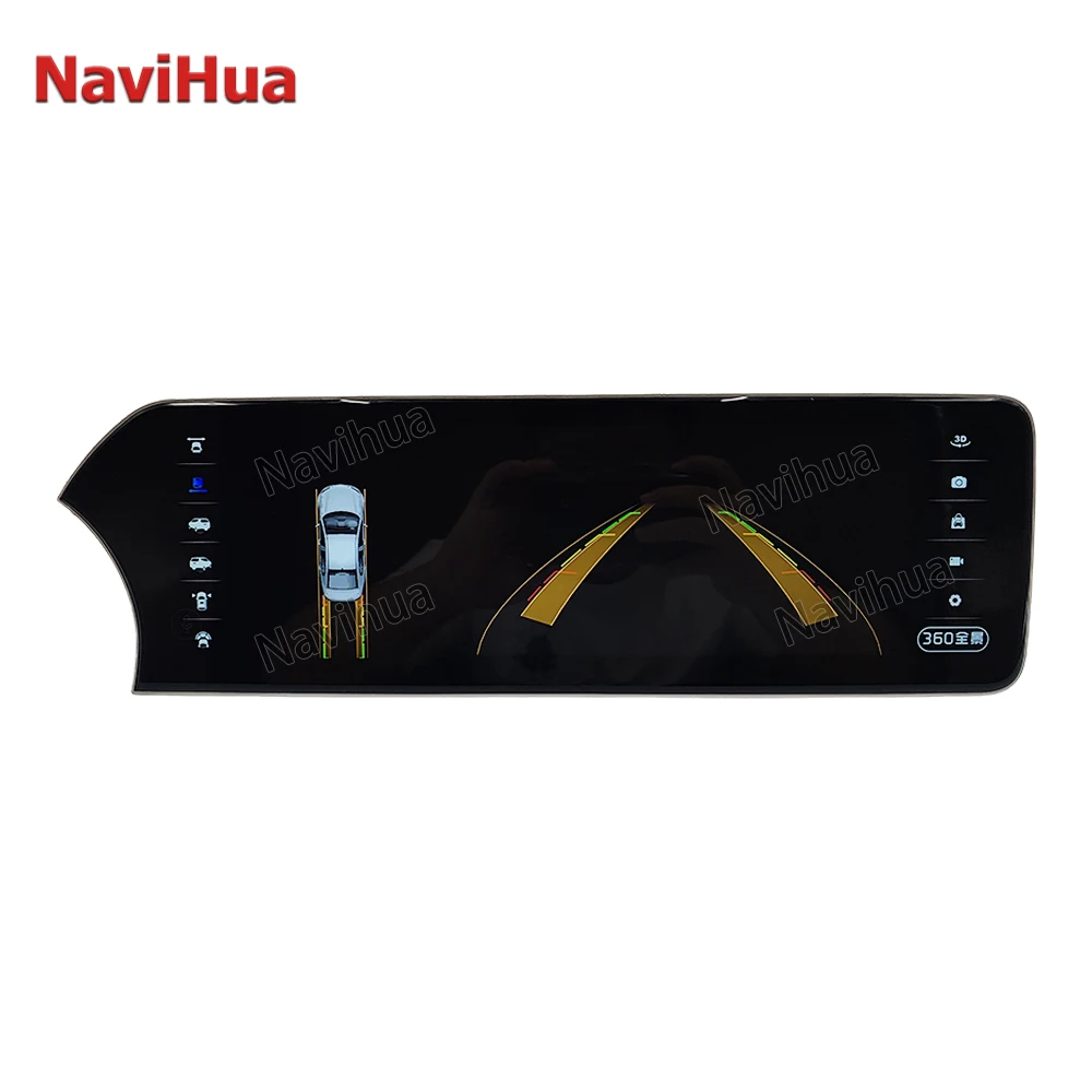Navihua New 14.9 inch Blade Style Android Car Radio For Benz C Class W205 2015 2018 Wireless Carplay Android Auto GPS Navigation