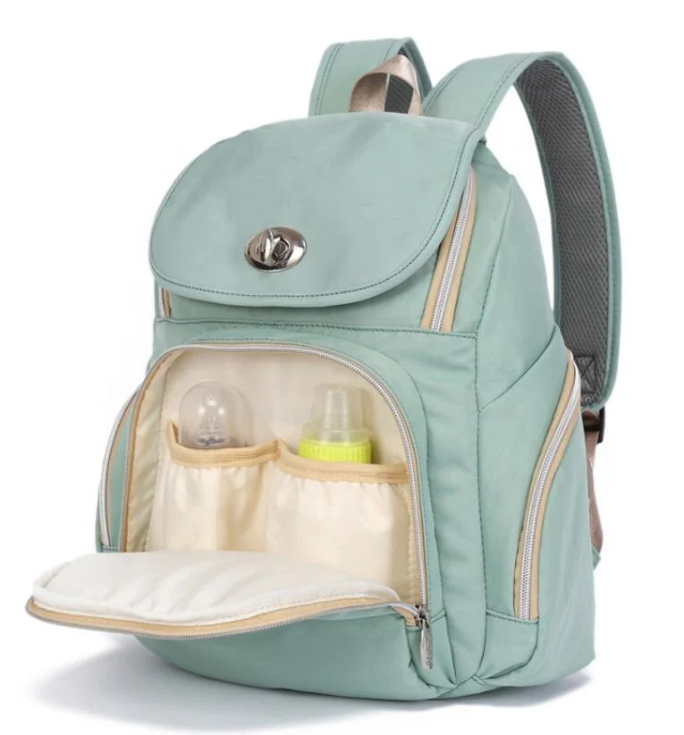 Multi-function Waterproof Leather Travel Baby Maternity Baby Nursing Nappy Diaper Bag Backpack Diaper Bags For Mothers