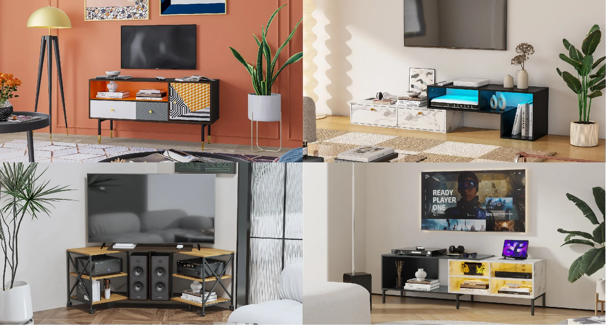 latest design cheap living room furniture luxury tv stand modern cabinet