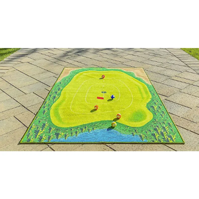 Custom Nylon Grass Driving Range Golf Practice Mini Training Mat Golf Hitting Mat Golf Game Mats