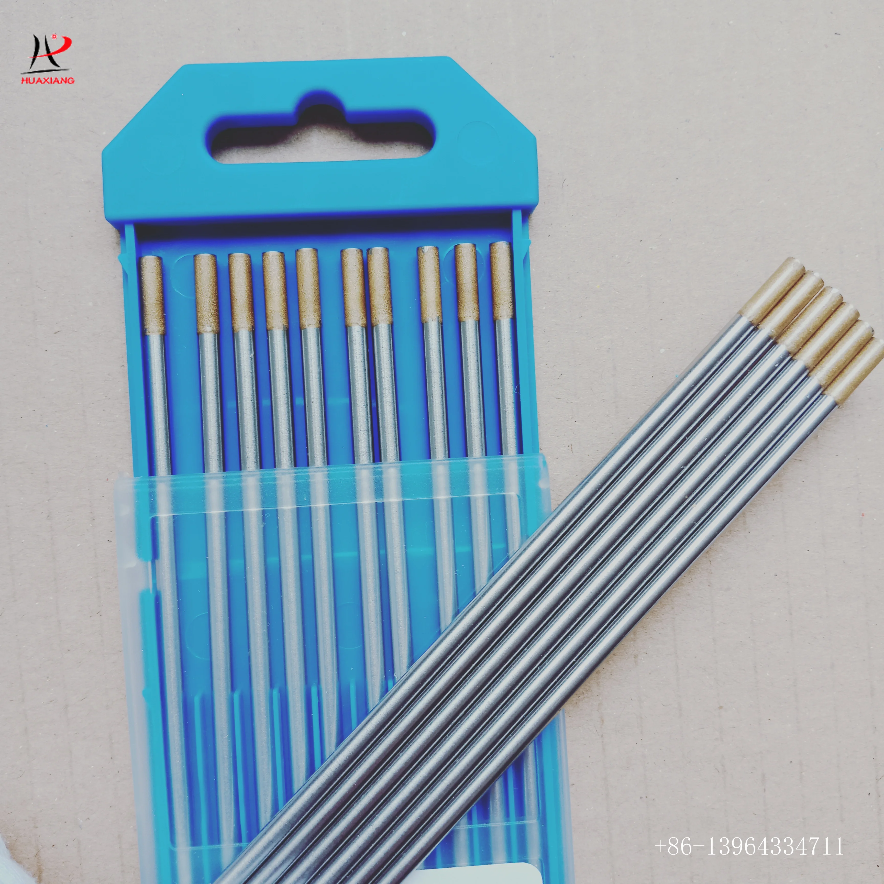 Gold Tip WL15 1.5% Lanthanated 3.2MMX175MM Tungsten Needle For TIG Welding