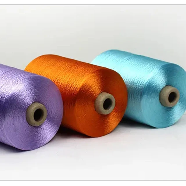 Factory Best Selling High Quality 100% Dyed viscose rayon filament yarn 120D/1 300D/1 45D/1 600D/1