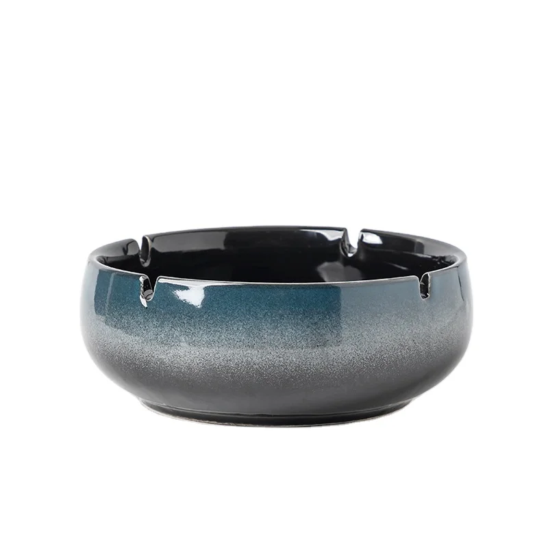 Creative Kiln Ceramic Ashtray Practical Nordic Multifunctional Bar Ashtray Gift For Smoking