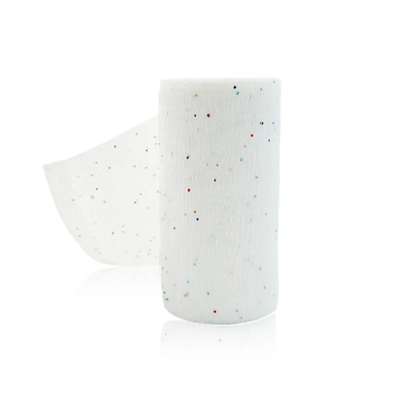 Customized Elastic Self-Adhesive Bandages White Non Woven Cohesive Self Adhesive Bandage