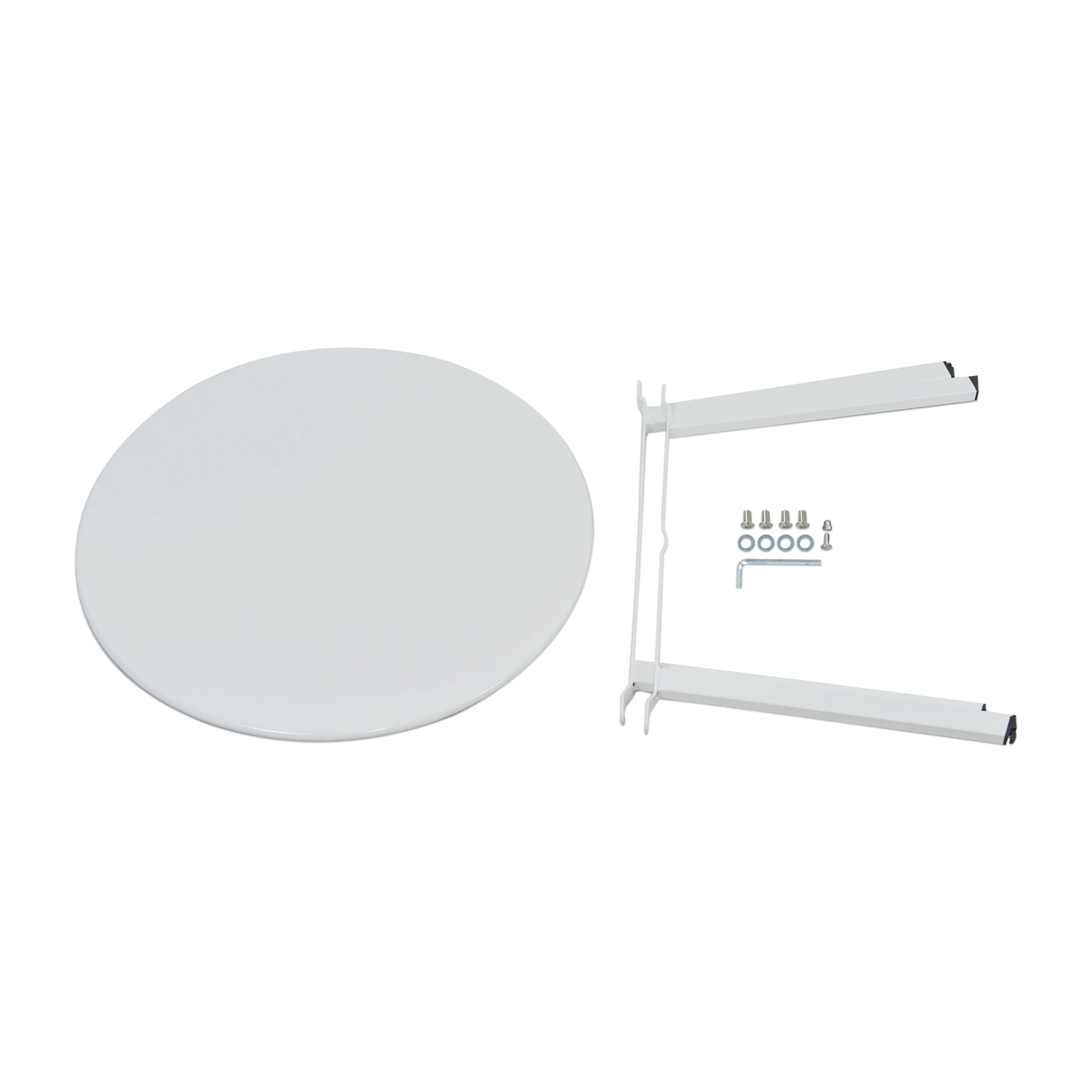 Metal thickened outdoor indoor coffee table is light and easy to disassemble