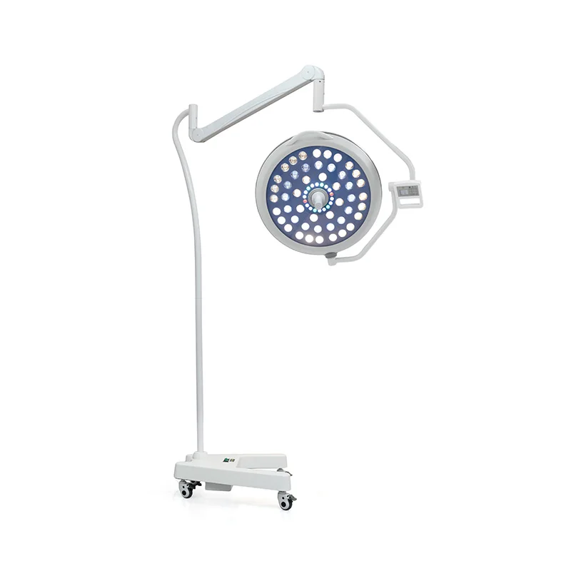 Hot Sale Good Price Operating Room Shadowless Lamp Ceiling Mounted Double Head Cold Lighting Source for Hospital Use