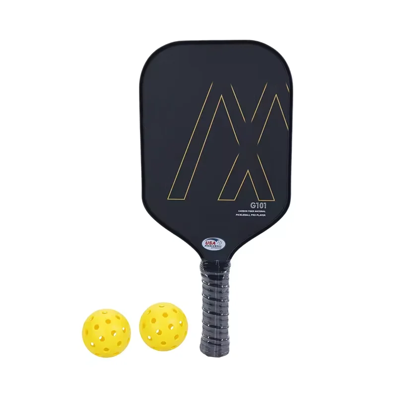 Manufacturer Custom Professional USAPA Approval Custom T700 Raw Rough Surface Carbon Fiber Pickleball Paddle Racket