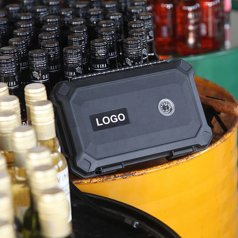 Wholesale Custom Waterproof Portable Plastic Cigar Case Cigar Travel Cigar Box Case