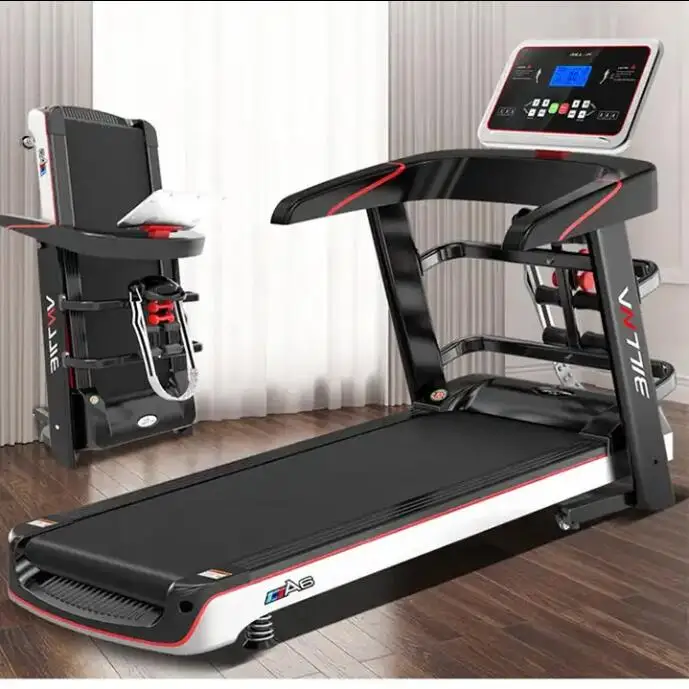 K&B Home 2023 Upgrade Treadmill Foldable With Massage Machine Dumbbell Home Fitness Treadmill