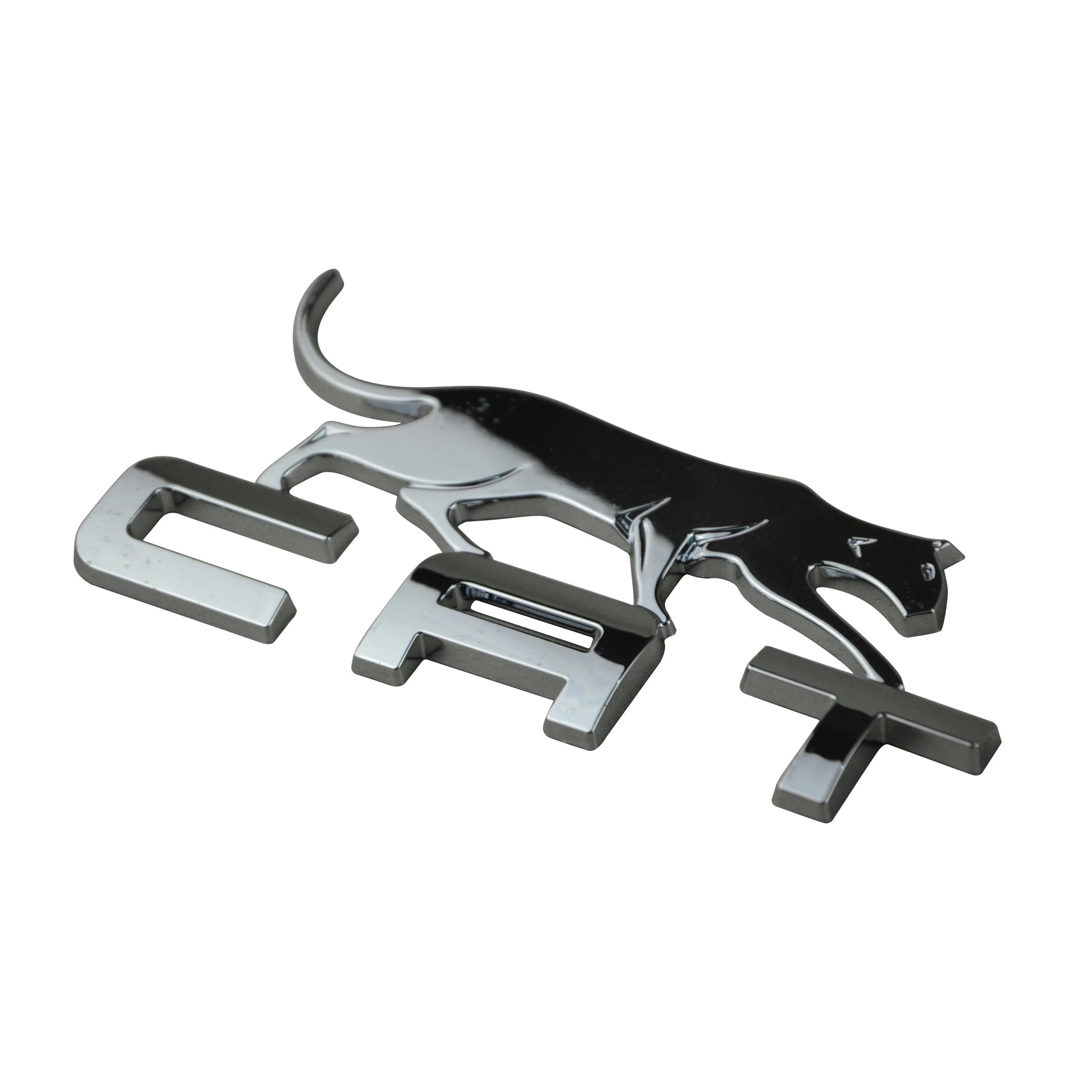 Изготовленный на заказ модный Матовый Алюминиевый клейкий дизайн этикеток ABS Автомобильный логотип этикетки наклейки