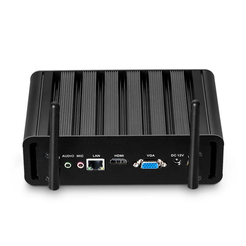 Industrial  Mini PC I5 4200U Processor LAN USB3.0 Support  Win10 Linux Fanless Small Desktop Computer