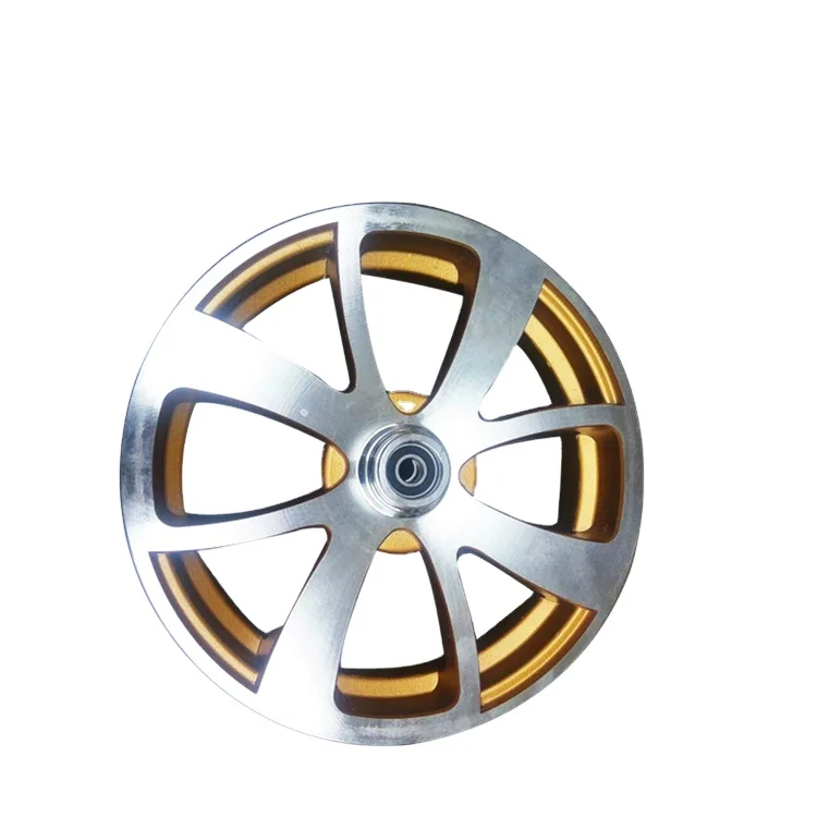 Factory Wholesale Motorcycle Aluminium Wheel Rim For Bajaj Auto Rickshaw