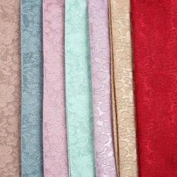 Good quality jacquard polyester wholesale woven glitter fabric for wedding dress