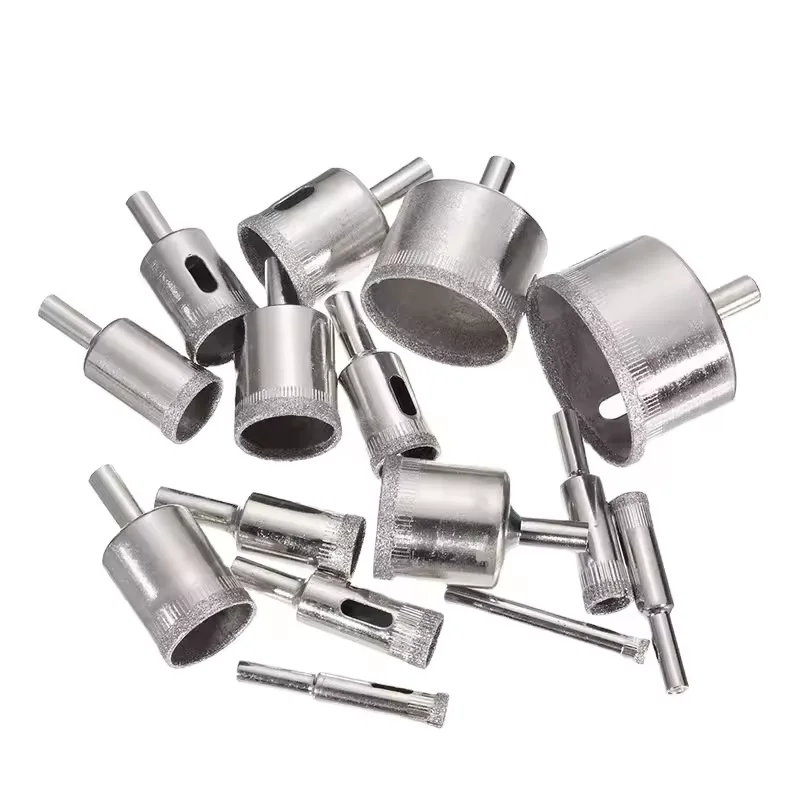 OUDO 15 Pcs Set 6-50m Diamond Glass Hole Opener Ceramic. Marble Hole Opener Rounding and Polishing of Buddha Beads