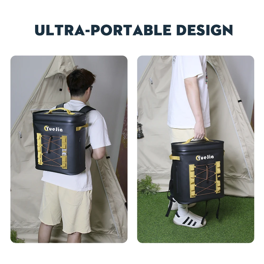 Leak-proof Soft Sided Cooler Backpack Waterproof Insulated Backpack Cooler Bag Large Capacity Backpack With Unique Gift Ideas