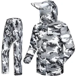 Лидер продаж, прочный водонепроницаемый дождевик, пальто, Мужская дождевая куртка, брюки, дождевой костюм, дождевик для мотоцикла