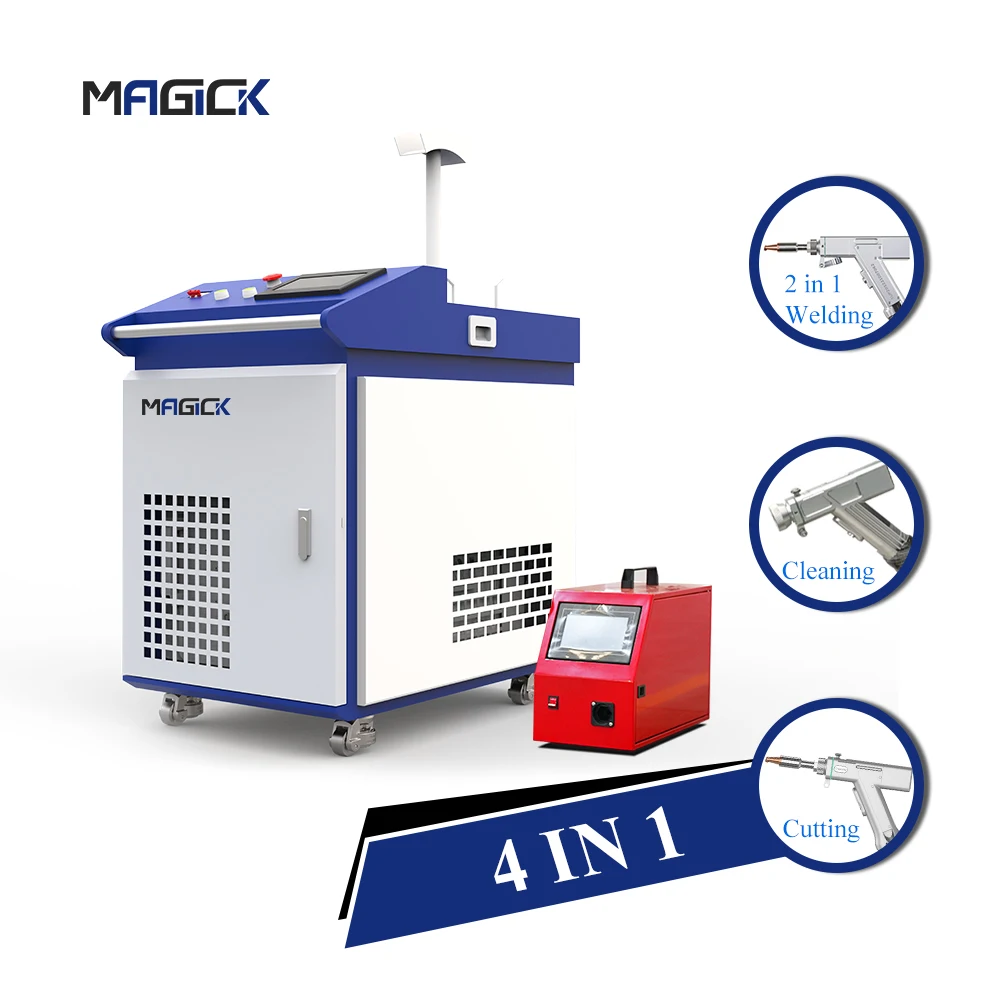 MKLASER BWT 1500w 2000w 3000w water cooling 4 In 1 Metal Laser Welding Machine Wholesale Prices