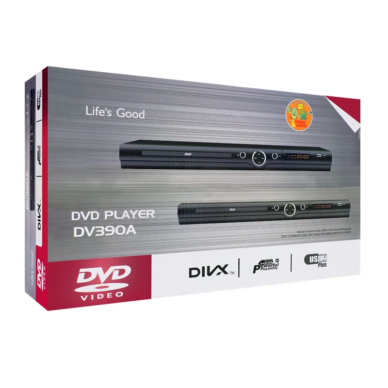 DVD-плеер DV390A HD MI home CD VCD все регионы бесплатный DVD CD-диск с дистанционным