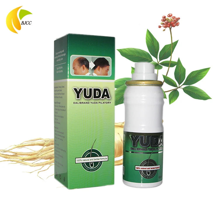 Herbal hair tonic for keratin treatment with YUDA hair growth spray