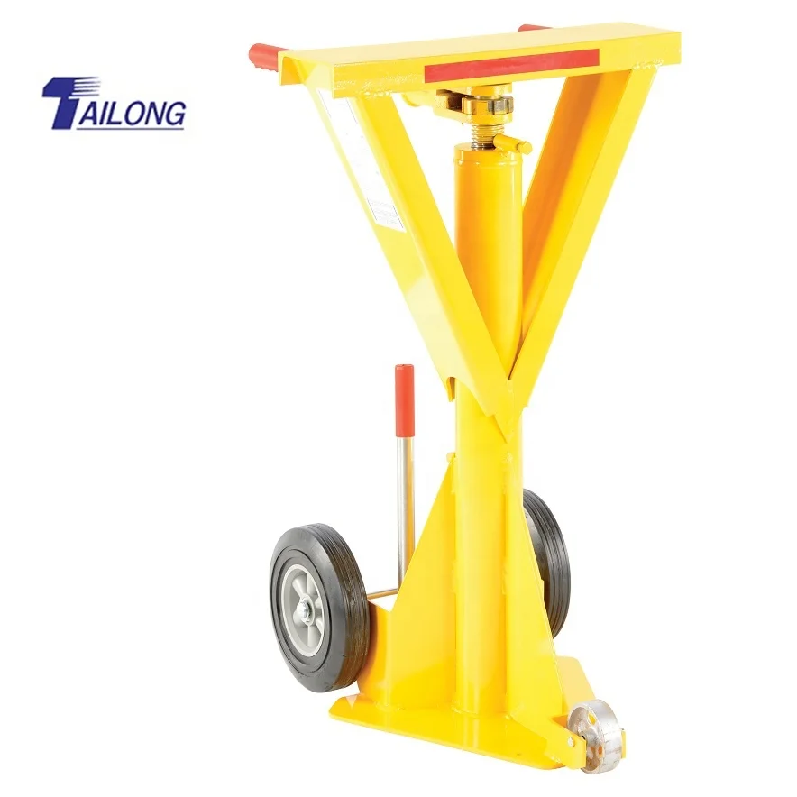 100,000 Lb Static Capacity Steel Trailer Stabilizing Jack