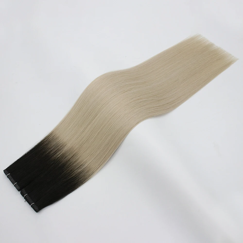 Changshunfa Russian hair Thick Full End Machine Flat Weft Cuticle Aligned Remy Virgin Double Drawn Hair Extensions