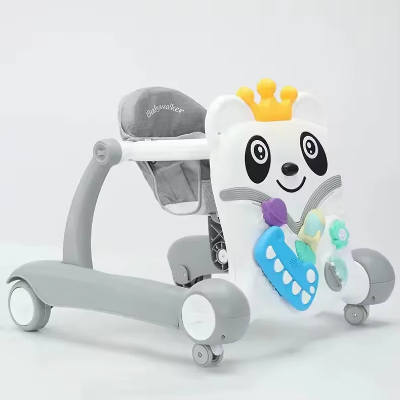 Comfortable non-slip main push armrest Toddler baby walker PP material baby walk chair  Learning Anti-rollover  Baby Walker