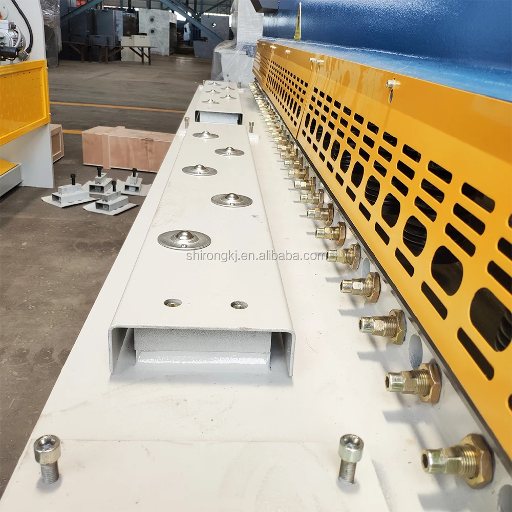 Good price hydraulic guillotine type shearing machine for 8feet 10feet sheet metal cutting