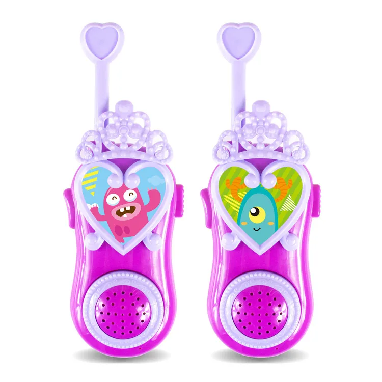 Plastic adventure play set kids toy walkie talkies portable