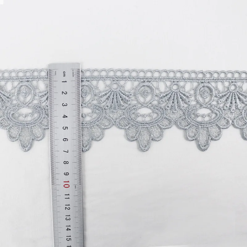 Embroidery lace 7cm wide lace curtain decoration water-soluble lace clothing dress accessories