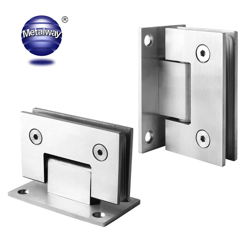Factory Customization Glass Shower Hinge Wall To Glass Hinge Sliding Door Shower Hinge