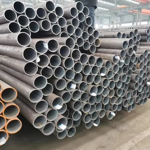 ASTM A283 T91 P91 4130 42CrMo 15CrMo Alloy Carbon Steel Pipe ST37 C45 A106 Gr.B A53 20# 45# Q355B Seamless steel tube