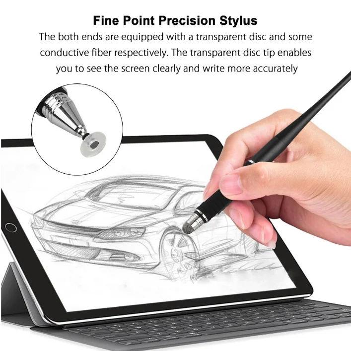 Multifunction Base Bat High Sensitive tablet PC pen Touch Screen pen universal stylus pen for art drawing