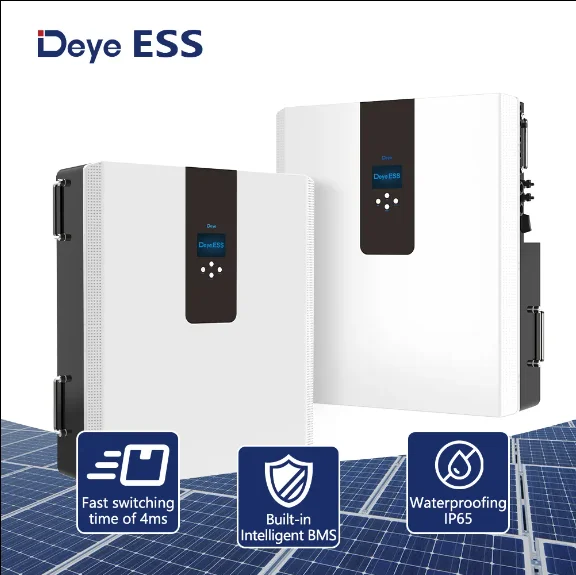 2024 New Deye RW-F5.3-2H3 Wall Mounted 5.3kWh Low Voltage LiFePO4 Battery Home ESS All in One Inverter and Lithium Battery Set