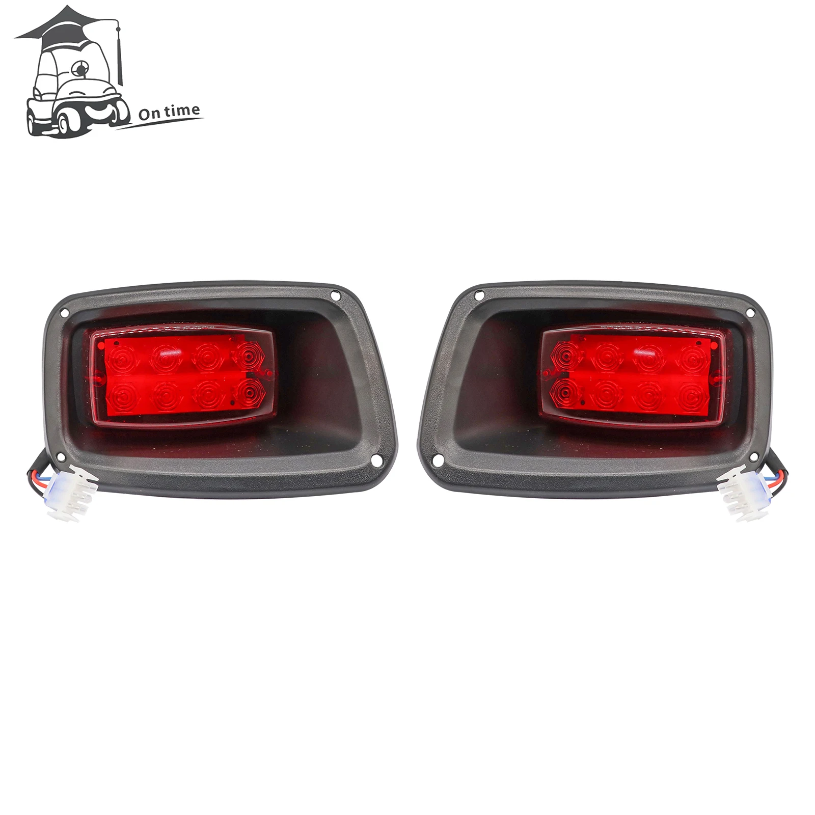 Комплект задних фонарей (левый и правый) для газовых/электрических Гольф-мобилей EZGO TXT 1994-Up OEM #74371-G01 22288-G2 74371-G02 22288-G2