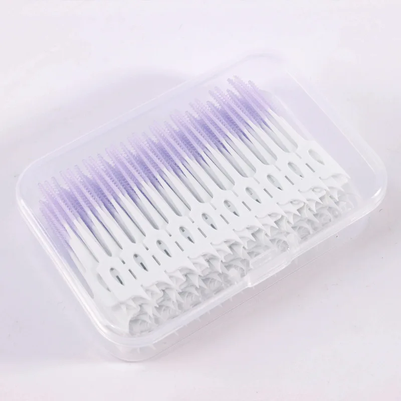 New arrival Silicone Dental Floss Soft Toothpick Interdental Teeth Clean Brushes
