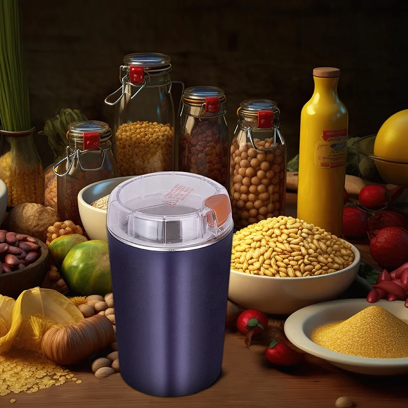 Portable Coffee Mini Dry Food Spice Grinder Machine Table Personal Blender For Coffee Bean Grinder Electric