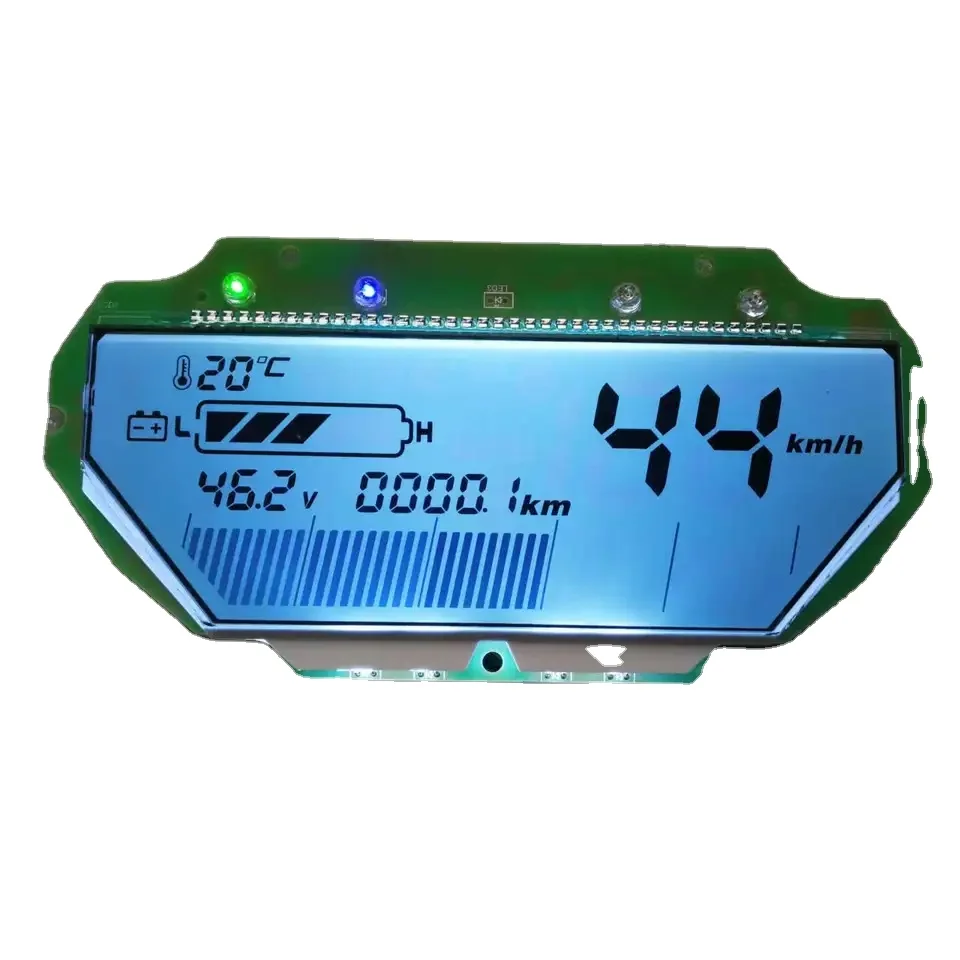 Factory Direct Sale Fast Delivery 60V/36V/48V/72V Combination Meter LCD display for Ebike