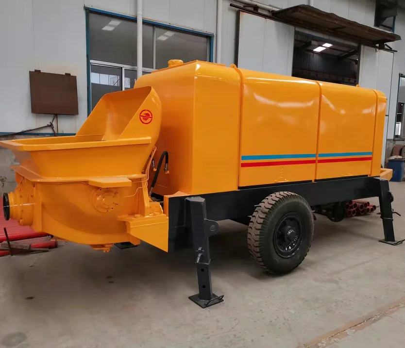 MINLE Concrete Pumping Machine And  Concrete Pump Truck Price New