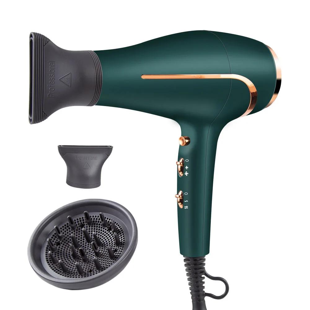 Новый дизайн от Komex суперзвуковой Профессиональный салон частная марка фен для волос производителя с двигателем переменного тока мощный Фен 2200