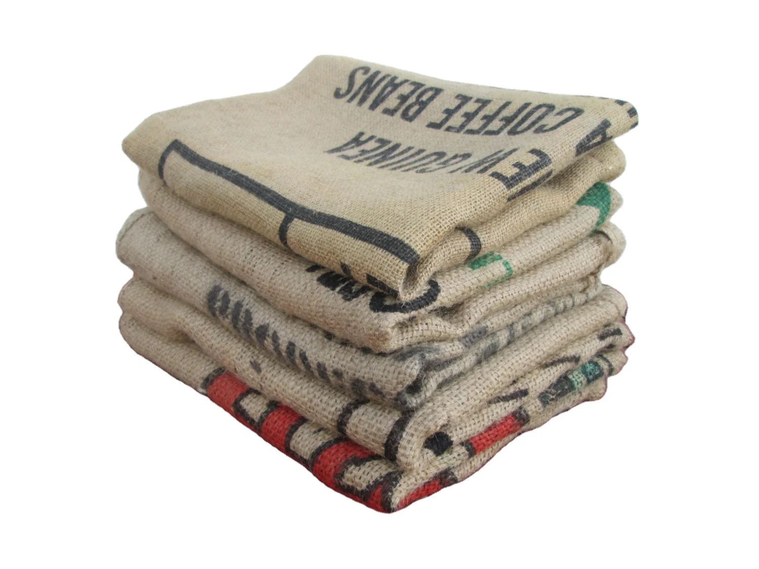 Custom Printed Jute Sacks 100% Natural Burlap Bag Sand Jute Hessian Bag