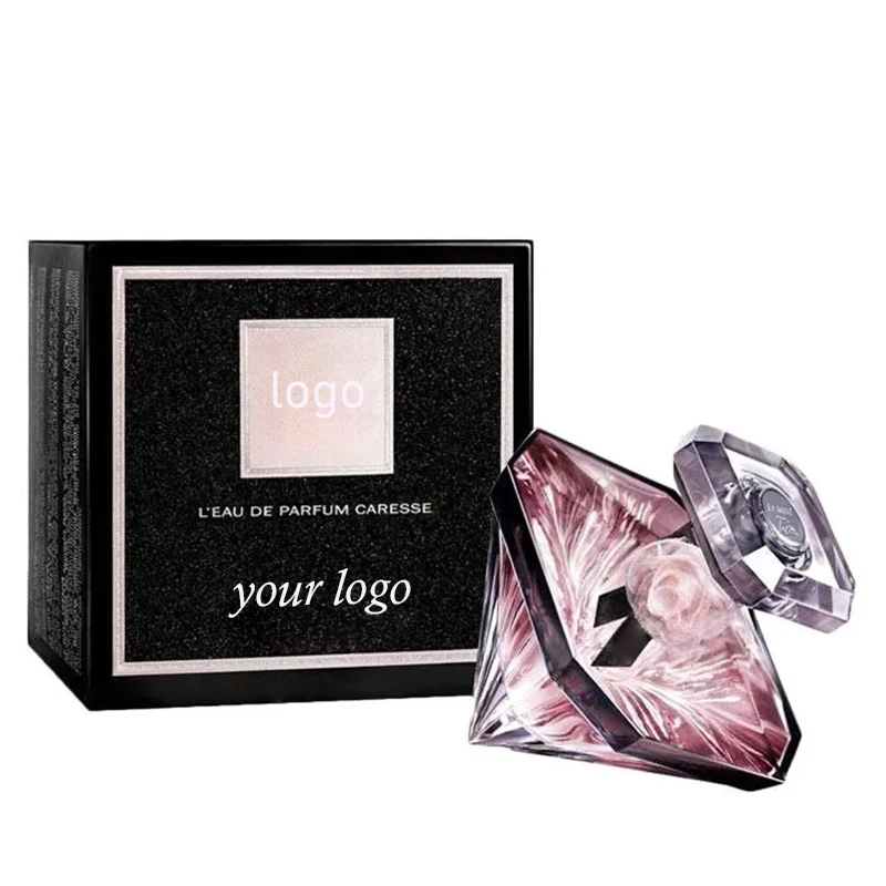 New Design 75ml Empty Spray Parfum Bottles Unique Luxury Shape Crystal Glass Perfume Bottles