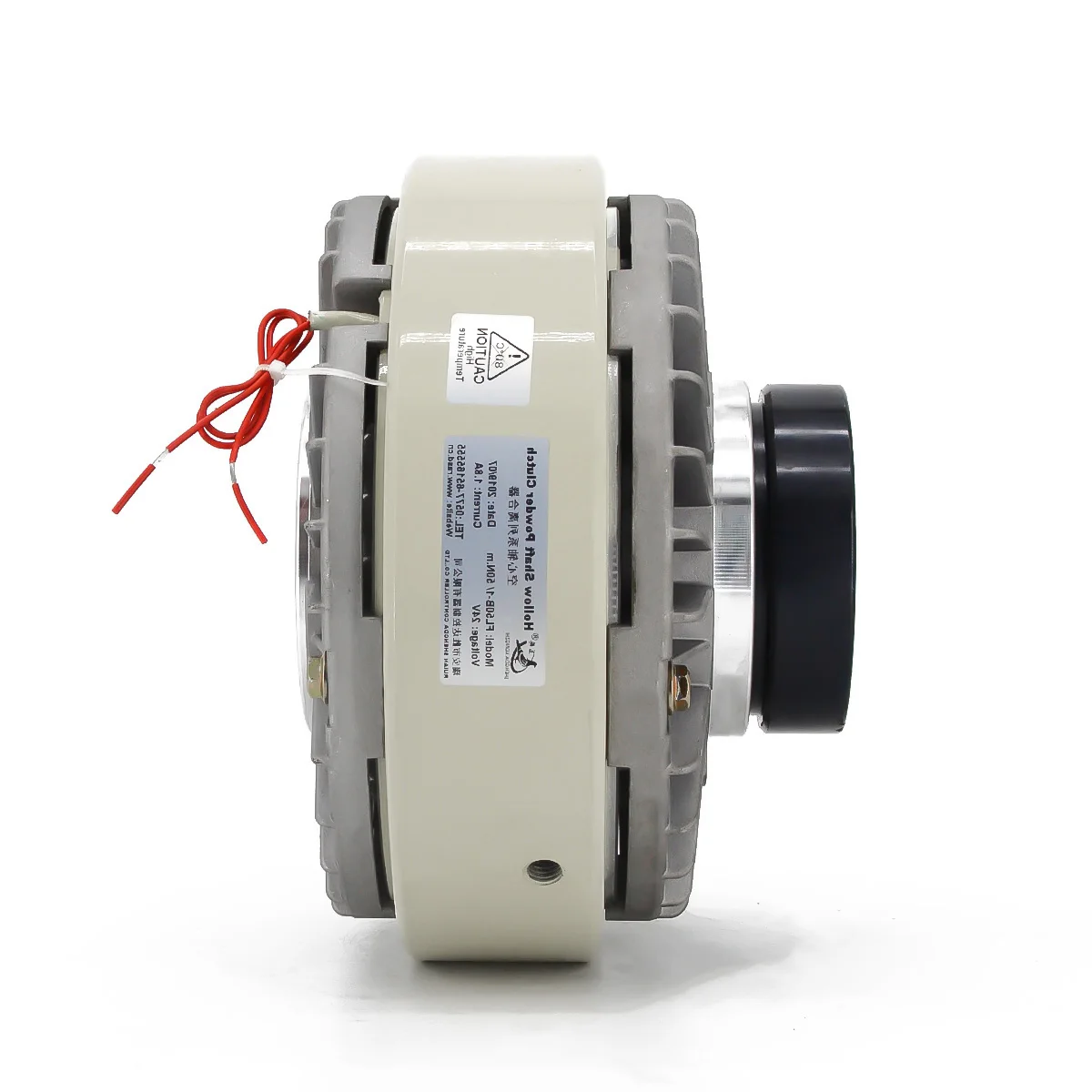 SHENGDA Factory Supply FL25B-1 hollow shaft Magnetic Powder clutch for printing machinery and Slitter Rewinder Machine