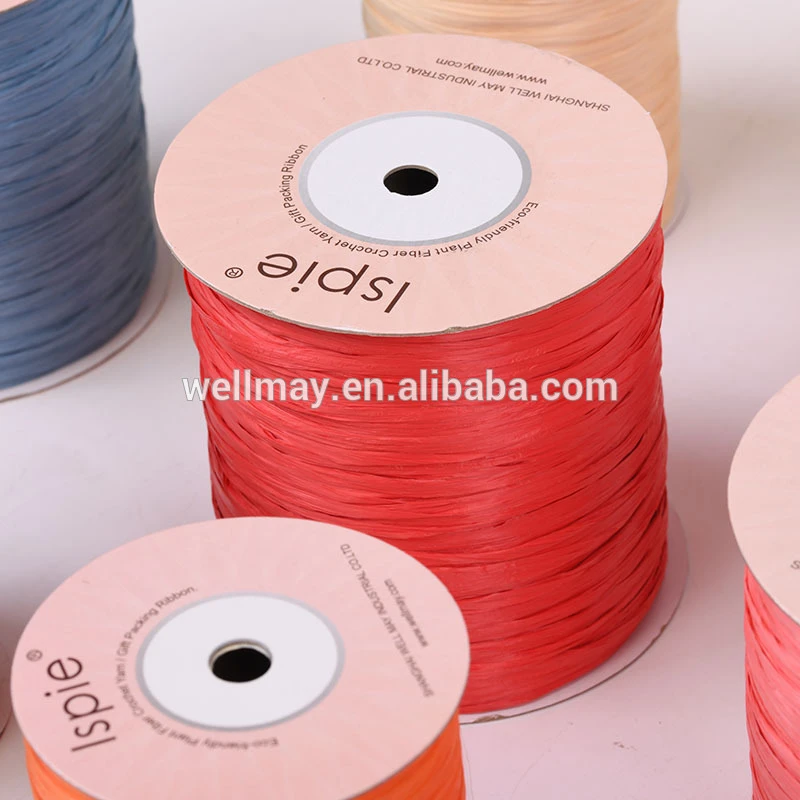 
 Пряжа из вискозы и рафии  