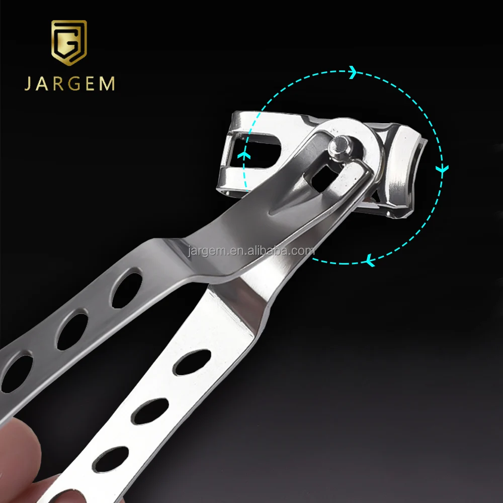 Sharp Cutting Nail Clipper Rotating Blade Finger Nail Toe Nail Cutter Low MOQ