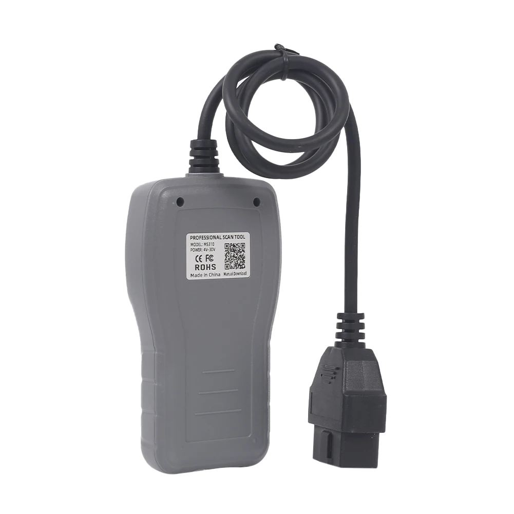 Инструмент для диагностики автомобильных неисправностей MS310 OBD2/EOBD сканер с ручкой и кабелем OBD ЖК-экран считыватель кодов